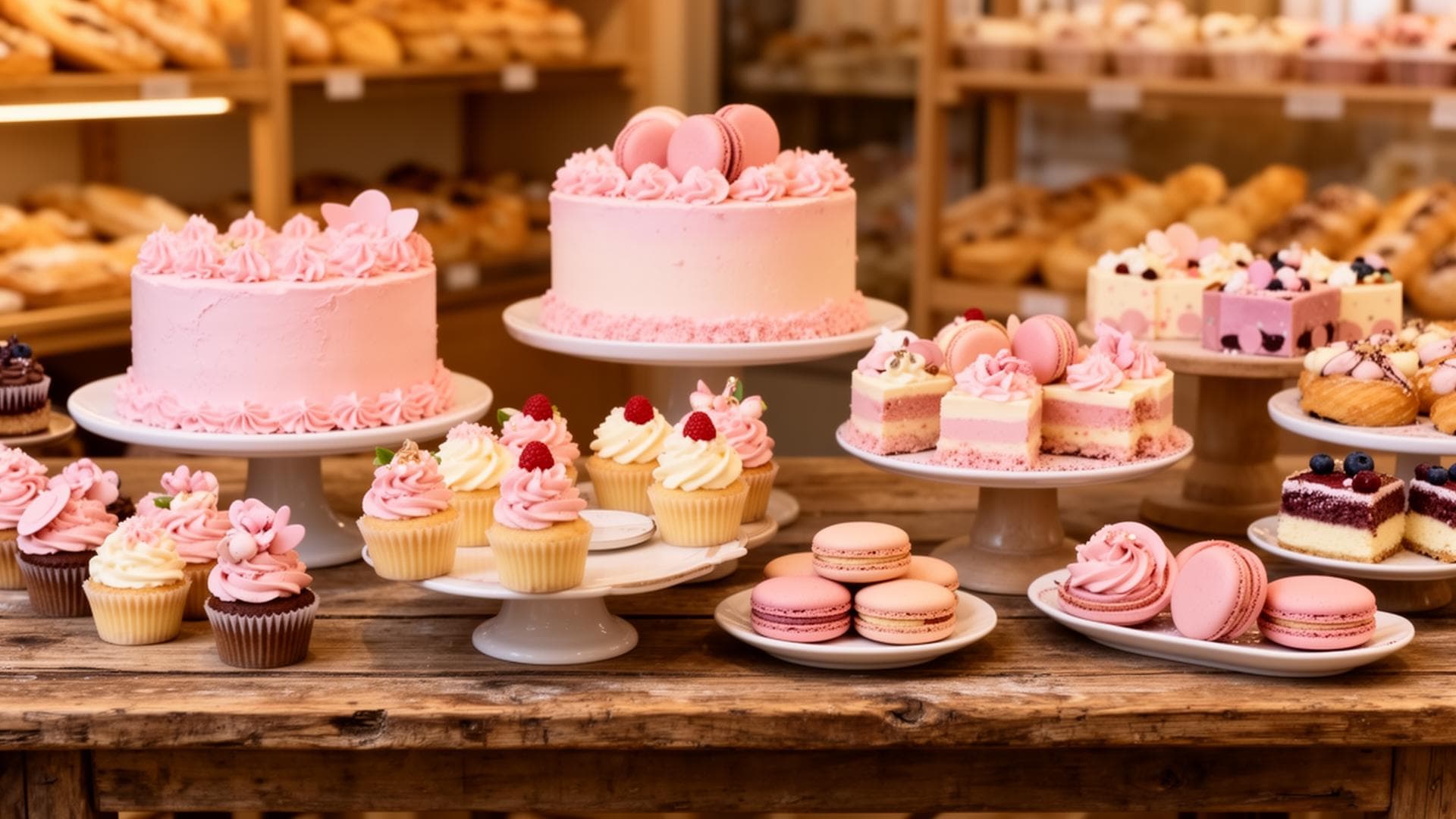 Confeitaria organizada